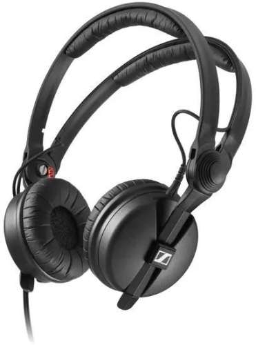 Наушники Sennheiser HD 25 Plus, 3.5 мм/6.3 мм, накладные, черный [506908]